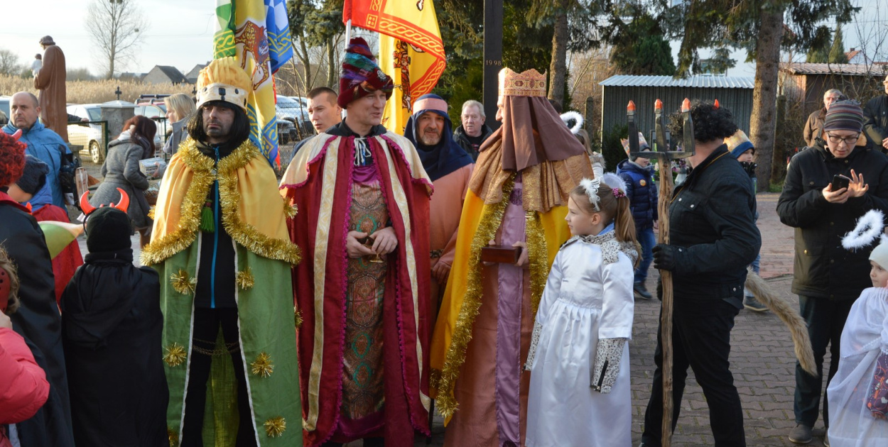 Pierwszy Orszak Trzech Króli w Lubszy
