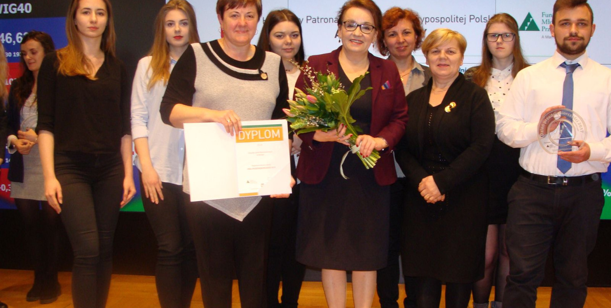 "Ekonomik" Najaktywniejszą szkołą - Dnia Przedsiębiorczości 2017