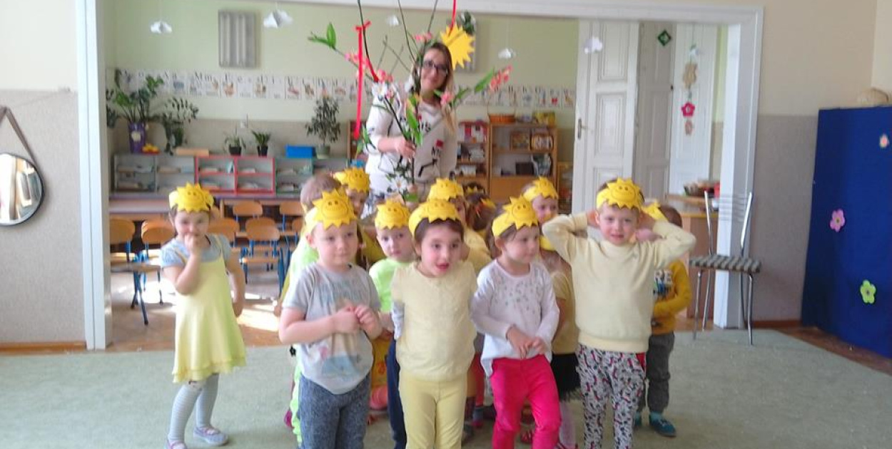 Powitanie wiosny w Przedszkolu nr 8