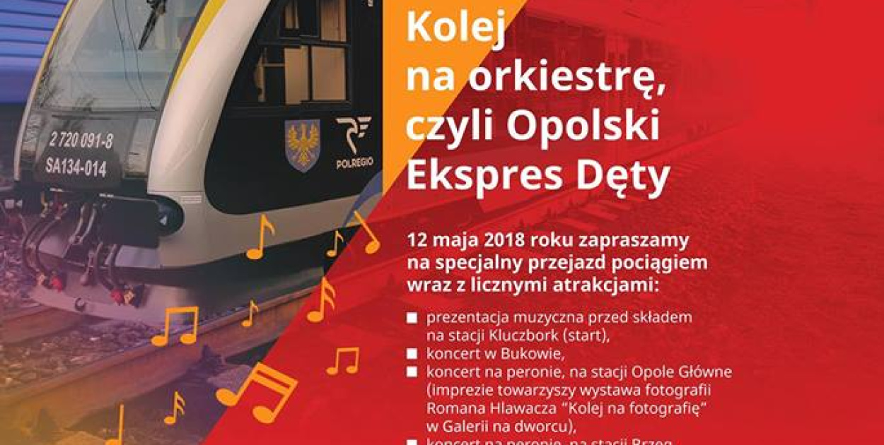 Opolski Ekspres Dęty zatrzyma się na stacji w Brzegu