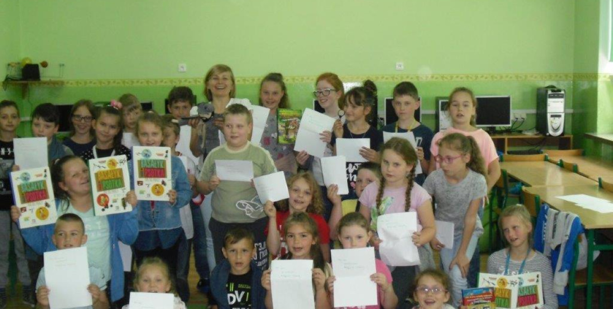 Spotkanie w bibliotece w Gnojnej