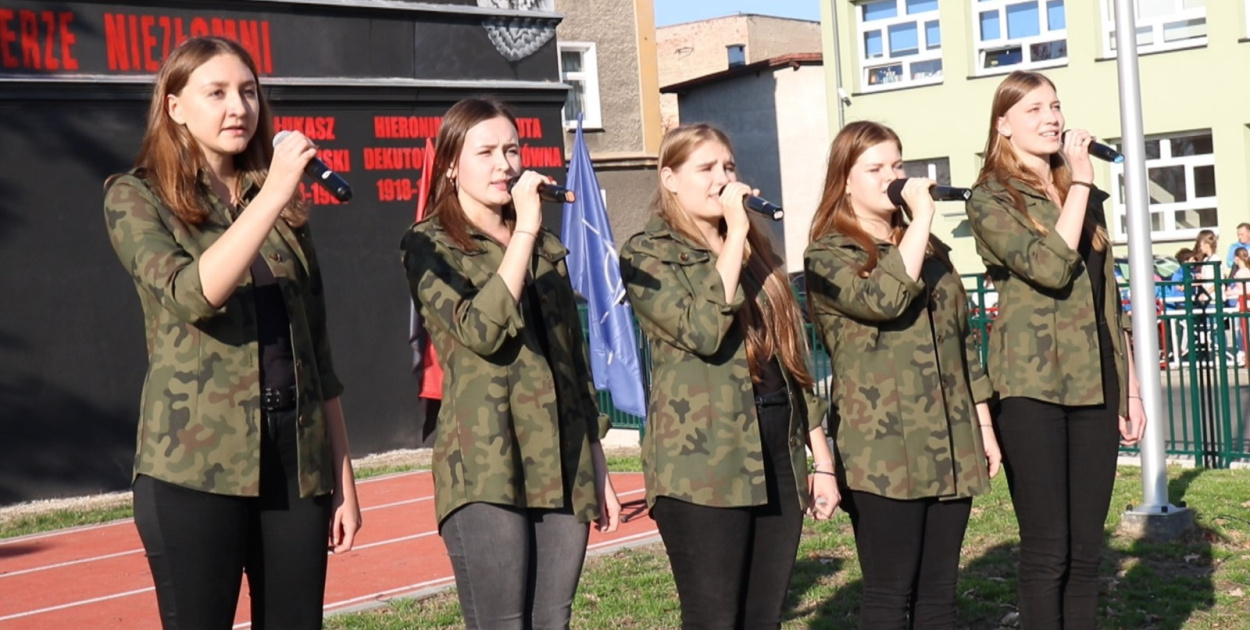 "Skrzydła Wolności" - mural poświęcony żołnierzom niezłomnym