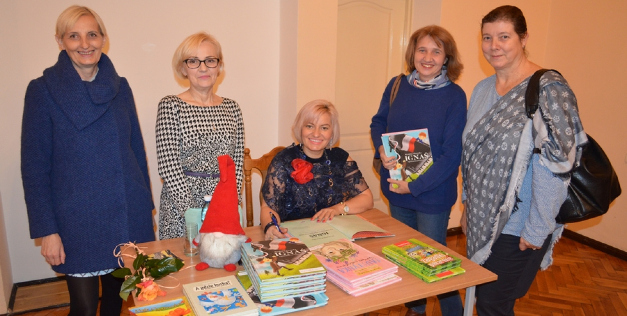 "Spotkanie z Ignasiem"  czyli spotkanie autorskie Wioletty Piaseckiej