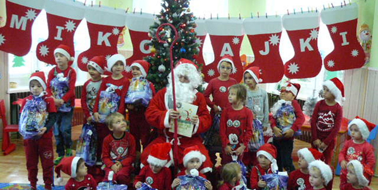 Witaj Mikołaju miły w przedszkolu w Krzyżowicach