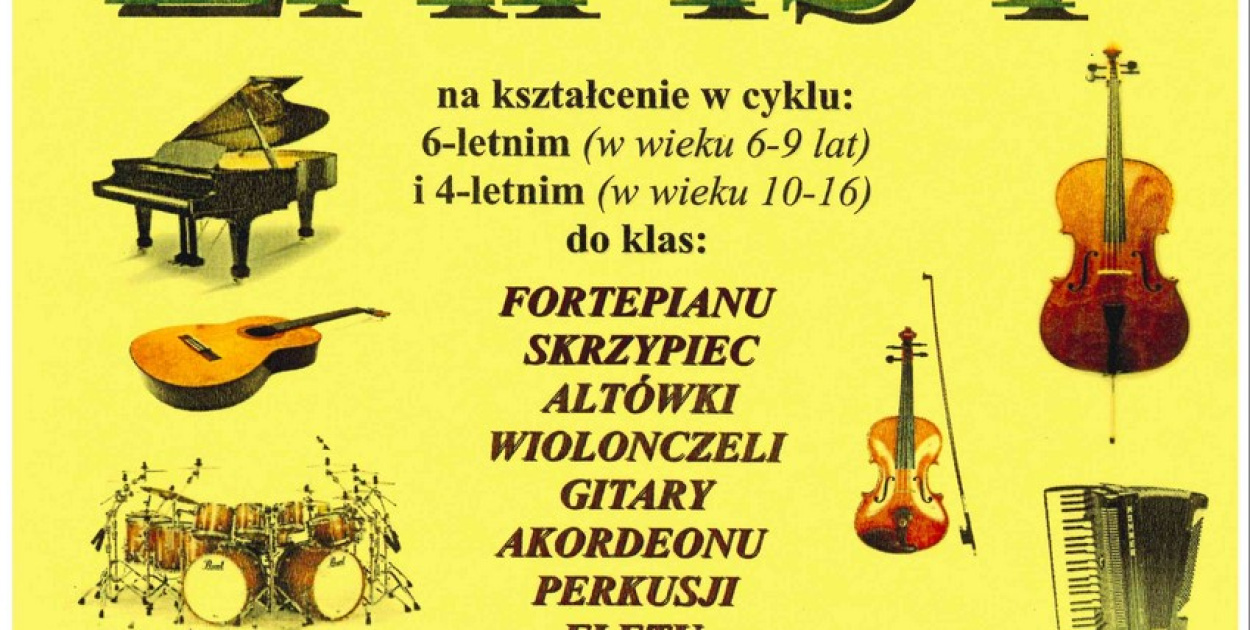 Ruszyły zapisy do Szkoły Muzycznej w Brzegu