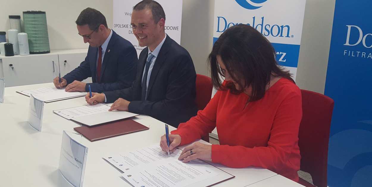 Uczniowie ZSE w Brzegu będą mogli odbywać praktyki w Donaldsonie