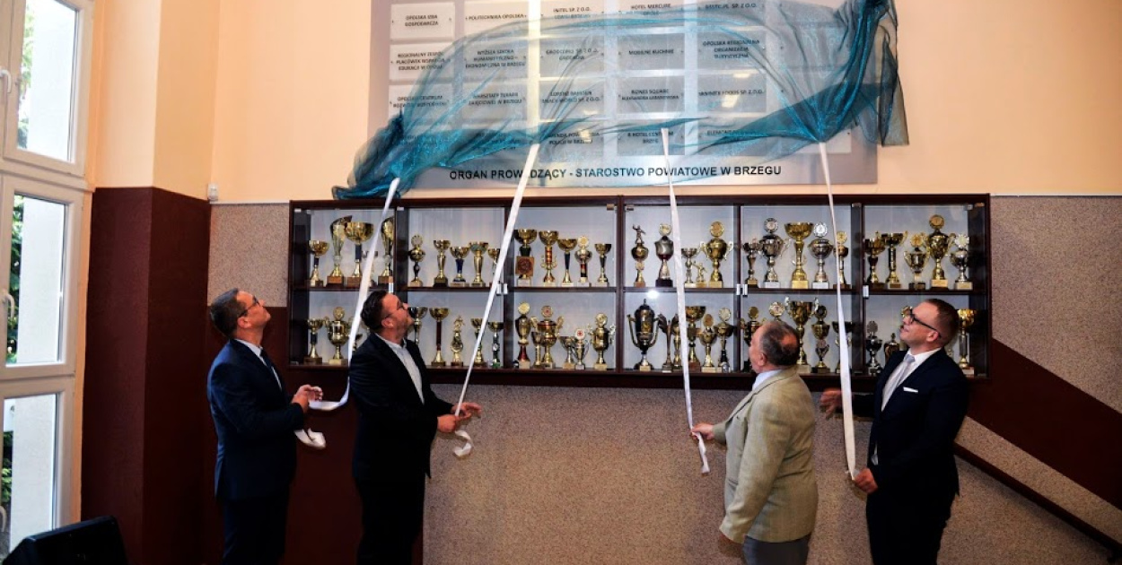 Biznes współpracuje z ZSZ nr 1 w Brzegu