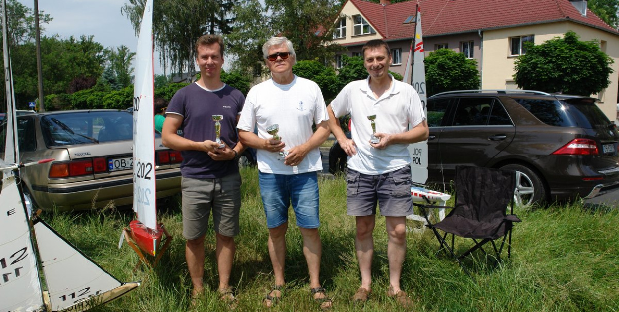 Modelarze rozegrali regaty na stawie Cegielnianym