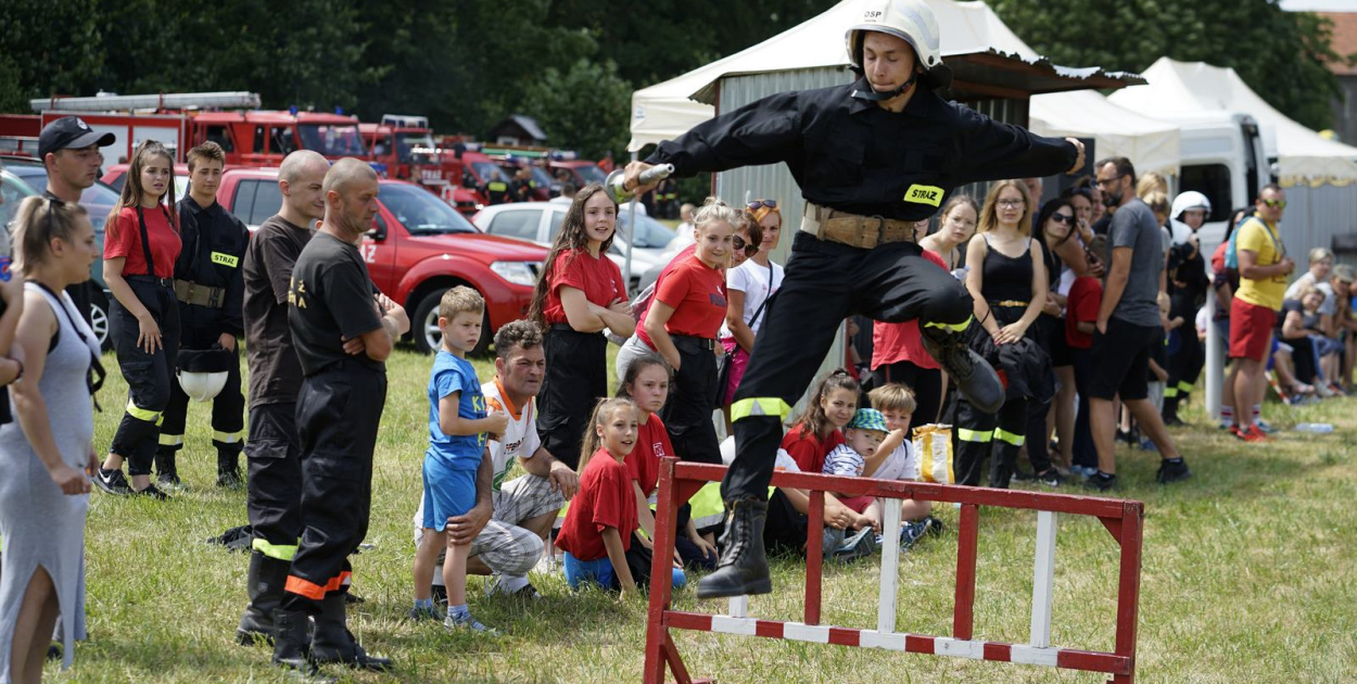 Zawody pożarnicze OSP gminy Grodków w Gałązczycach