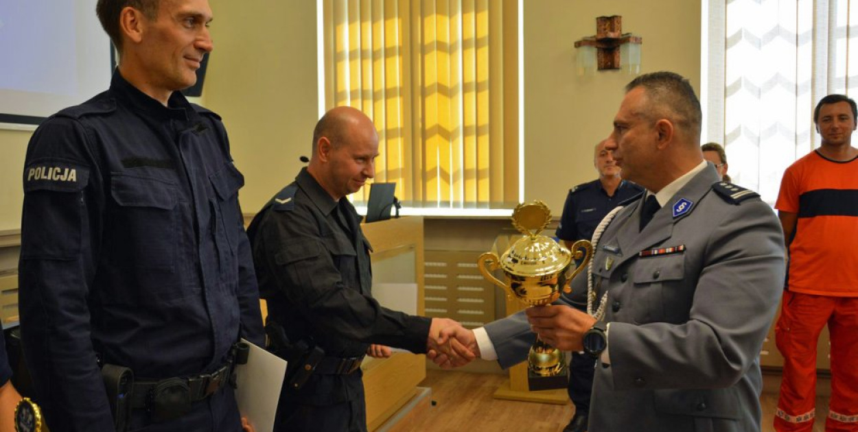 Patrol z brzeskiej komendy najlepszy na Opolszczyźnie