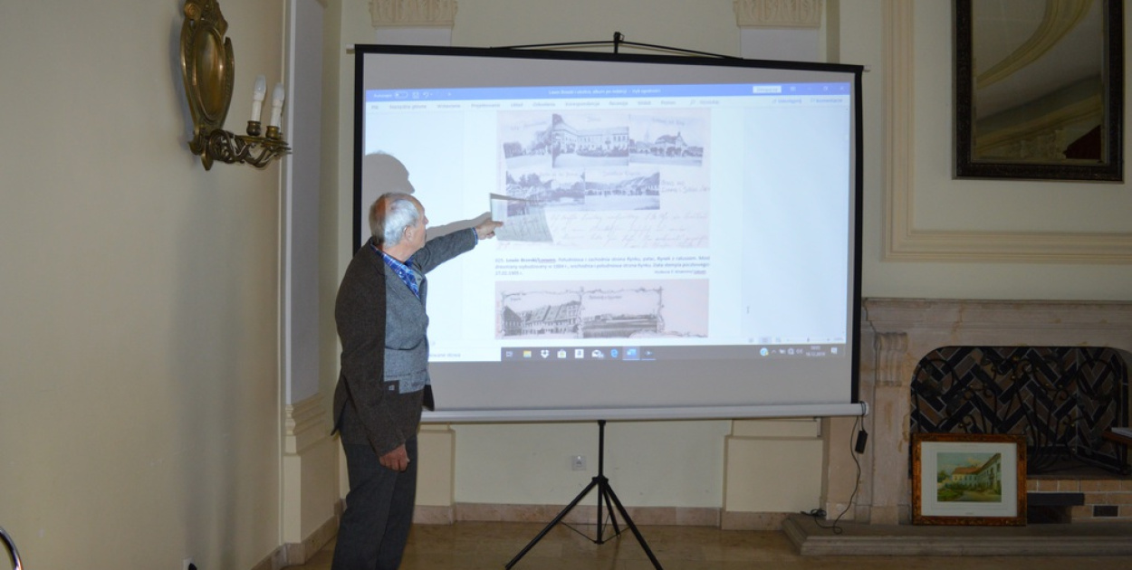 Niecodzienna lekcja historii w PSP w Lewinie Brzeskim