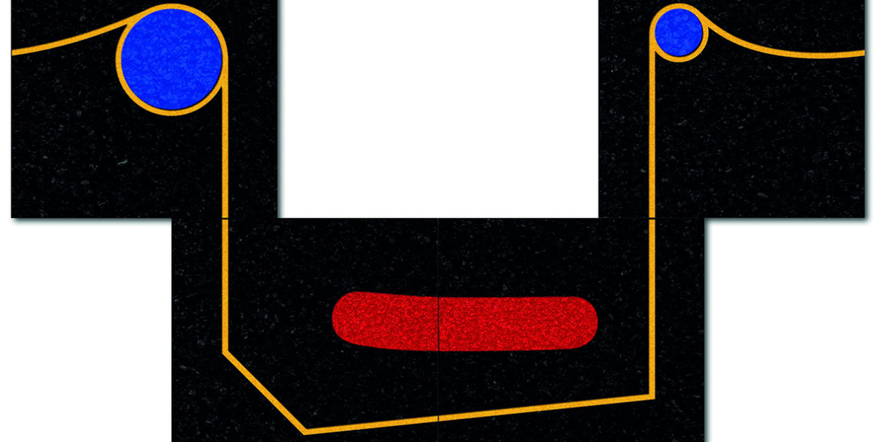  Barwne symbole i zaszyfrowane emocje. Wystawa "PARALELE" Elżbiety…