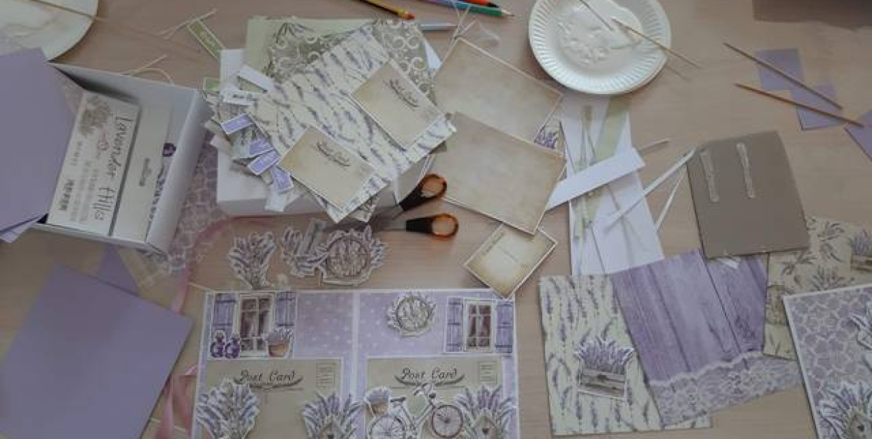 Warsztaty scrapbookingowe "Album w pudełku" w Grodkowie