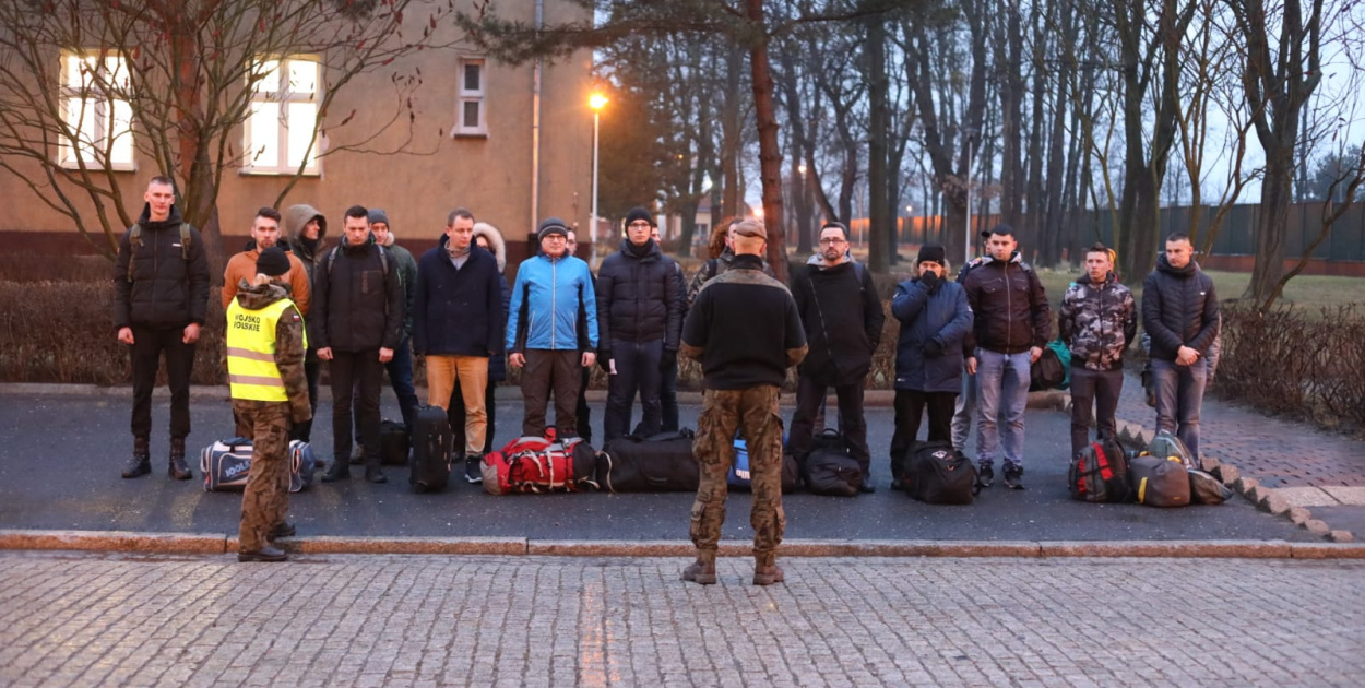  Blisko 70 kandydatów na żołnierzy WOT przekroczyło bramę brzeskiego…