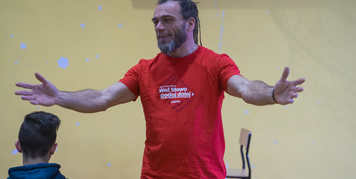  Andrzej Sowa w ZSB: "Świat nie potrzebuje nauczycieli, a świadków".