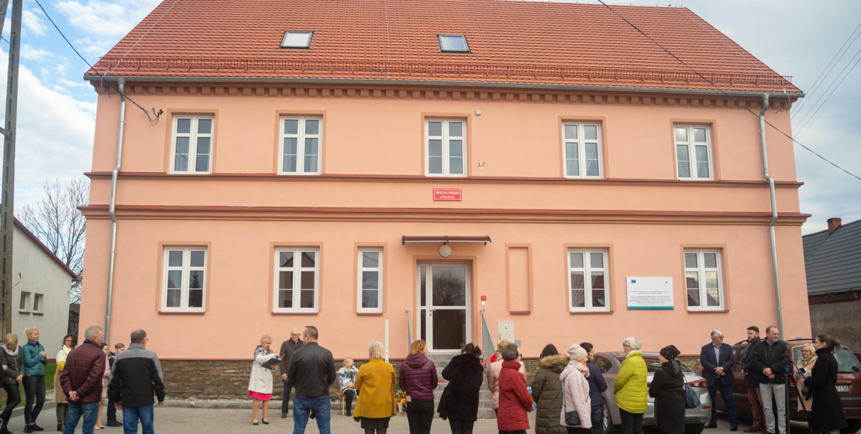 Zmodernizowana świetlica w Wierzbniku oddana do użytku