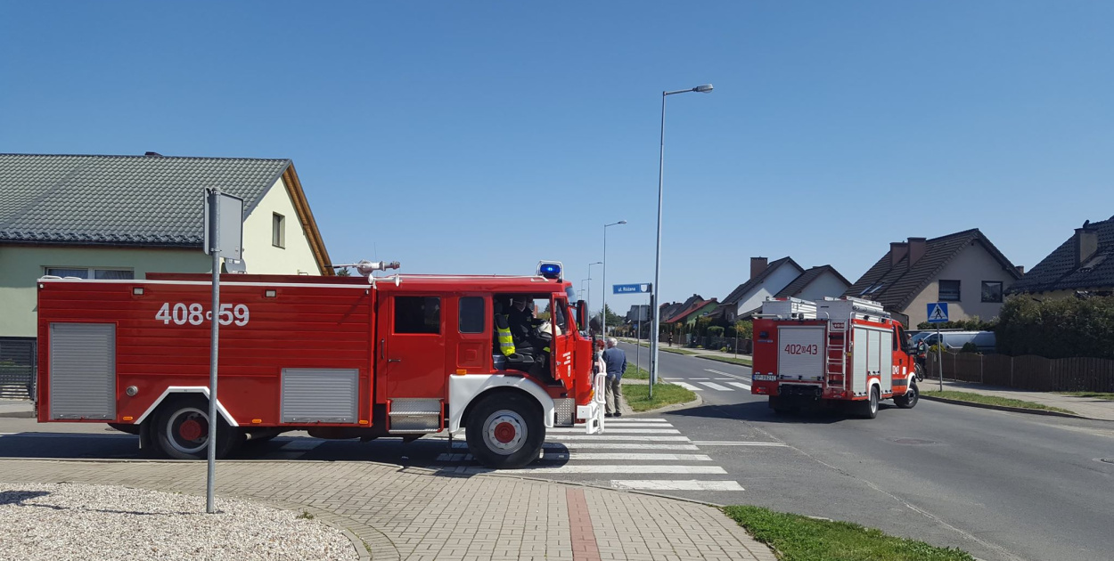  Na osiedlu mieszkaniowym w Grodkowie rozszczelnił się gazociąg.
