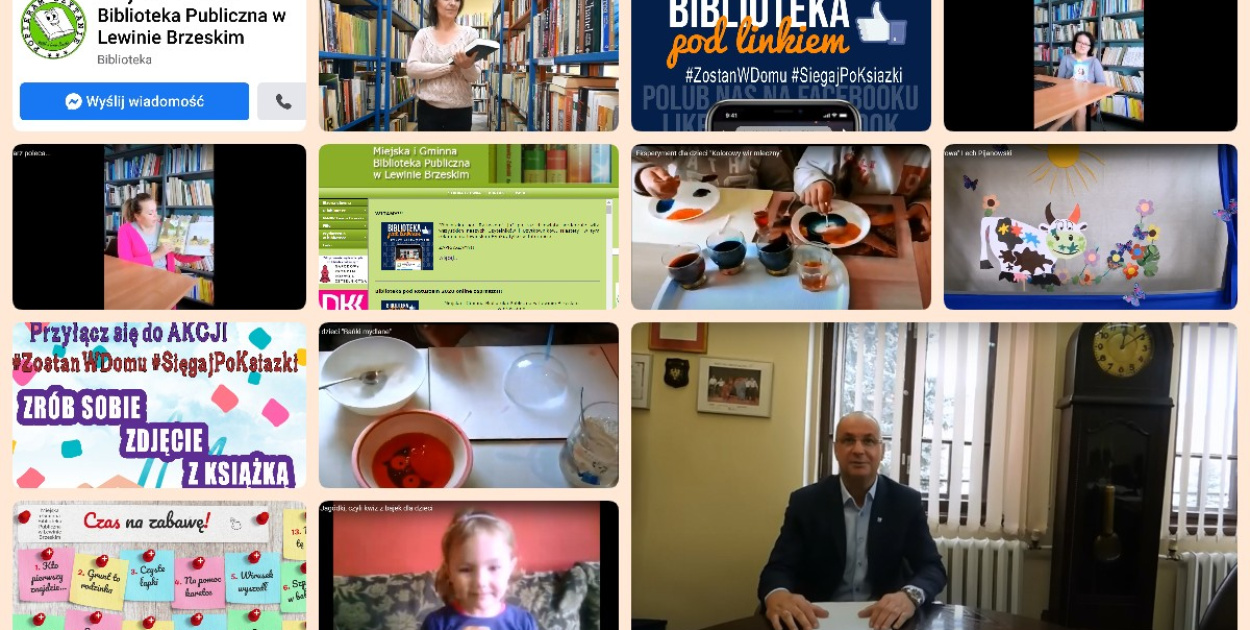 Biblioteka pod Ratuszem na łączach internetowych