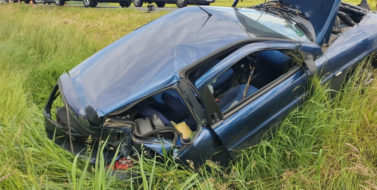 Zderzenie busa z osobówką na obwodnicy Brzegu