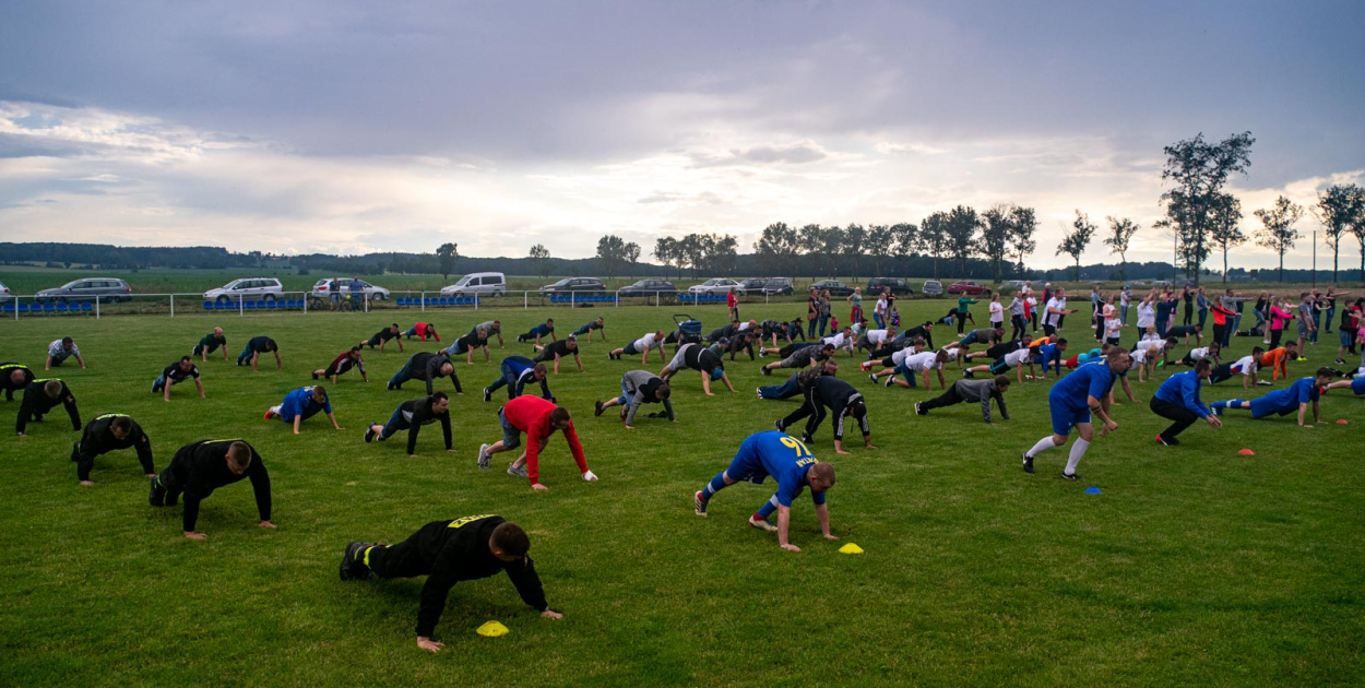  Grodkowianie mają wielkie serca. Wielki "challange" dla Michała…