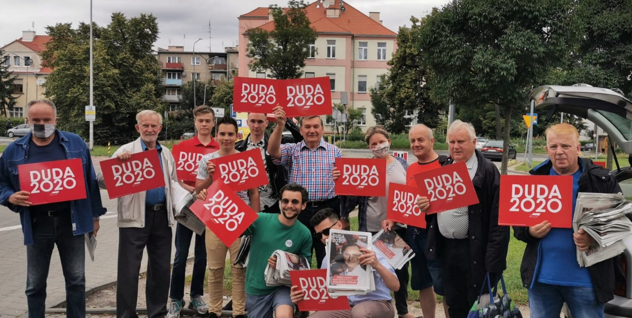 Lokalni działacze i sympatycy PiS rozmawiali z mieszkańcami Brzegu