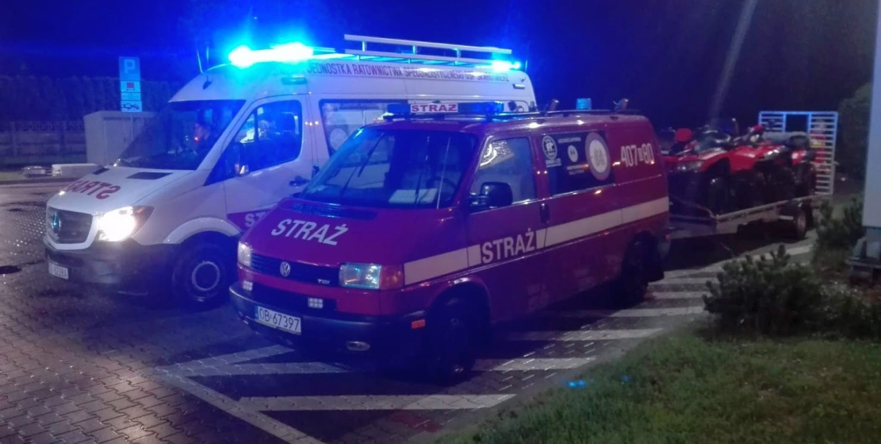 Szczęśliwy finał nocnych poszukiwań dwójki dzieci