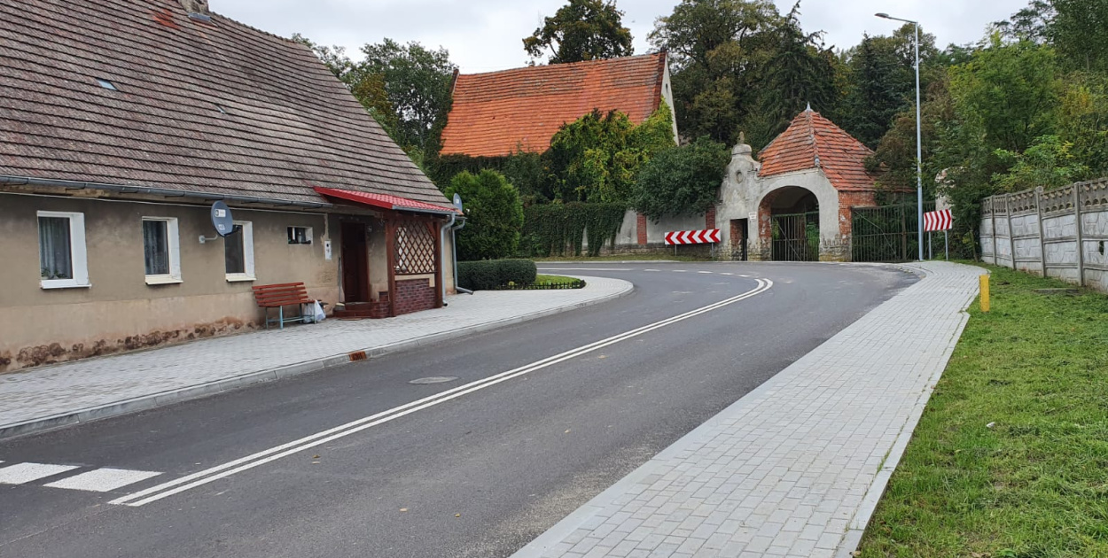 Droga wojewódzka w Janowie już gotowa