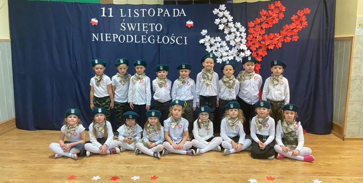 Święto Niepodległości  w Przedszkolu Publicznym nr 2