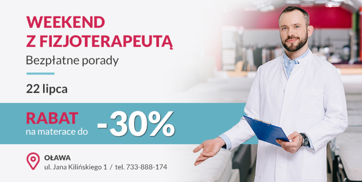  Jak dobrać idealny materac? Bezpłatna konsultacja fizjoterapeuty w…