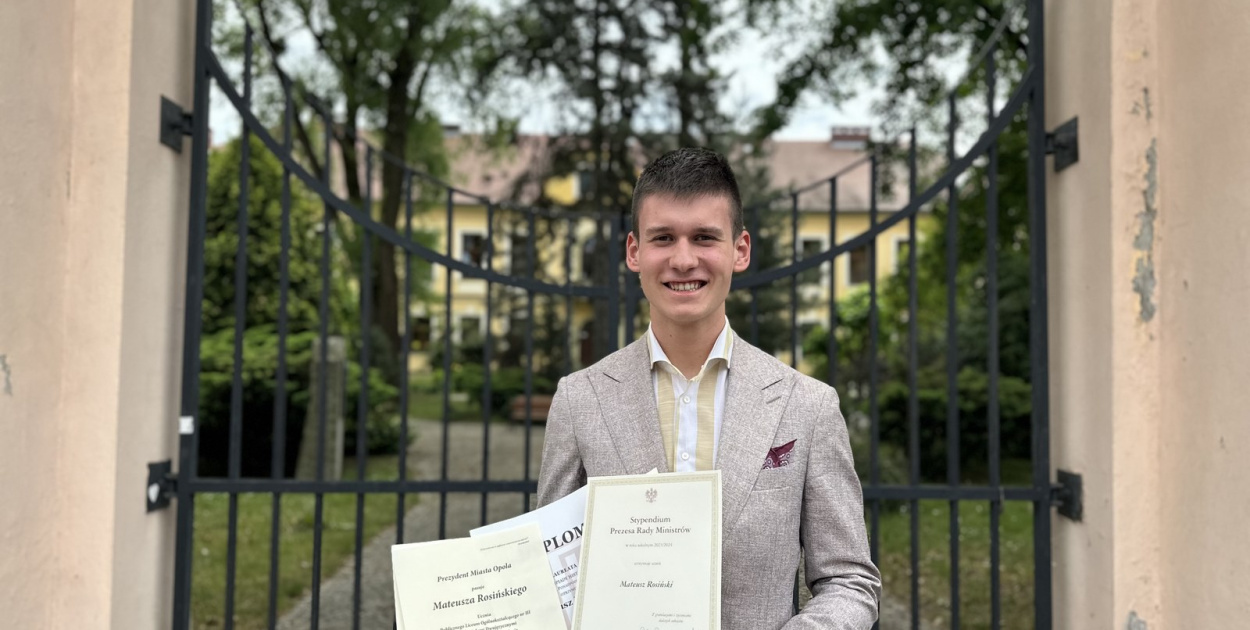 Chłopak z pasją - Mateusz Rosiński