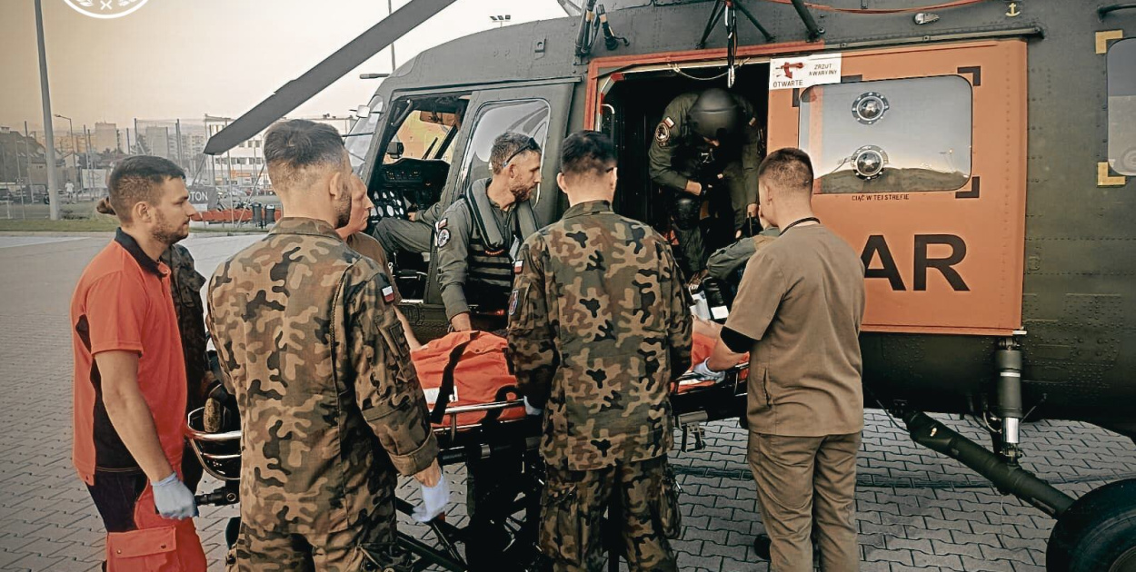 Miesiąc działalności wojskowego szpitala polowego w Nysie