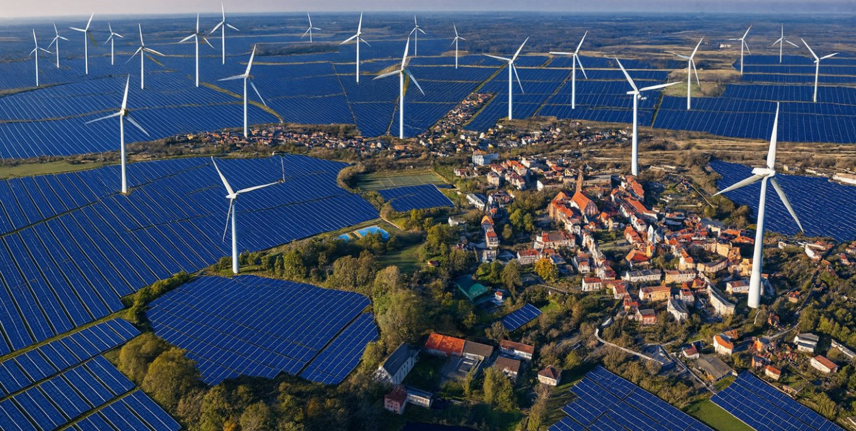 600 ha pod farmy fotowoltaiczne, zero reakcji – burmistrz Krok umywa ręce