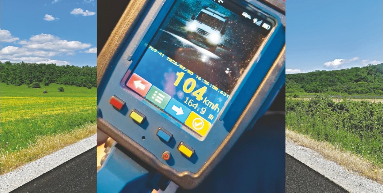 104 km/h w Leśniczówce. Stracił prawo jazdy i zapłacił 1500 zł mandatu