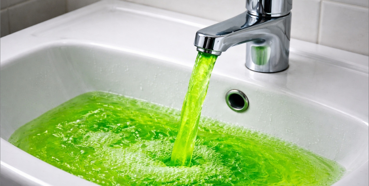 Kolorowa woda w Brzegu. Trwa kontrola sieci ciepłowniczej