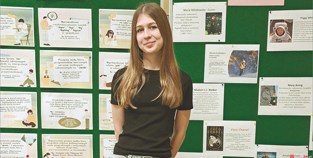 Uczennica z Łosiowa wśród najlepszych. Sukces Hanny Krynickiej