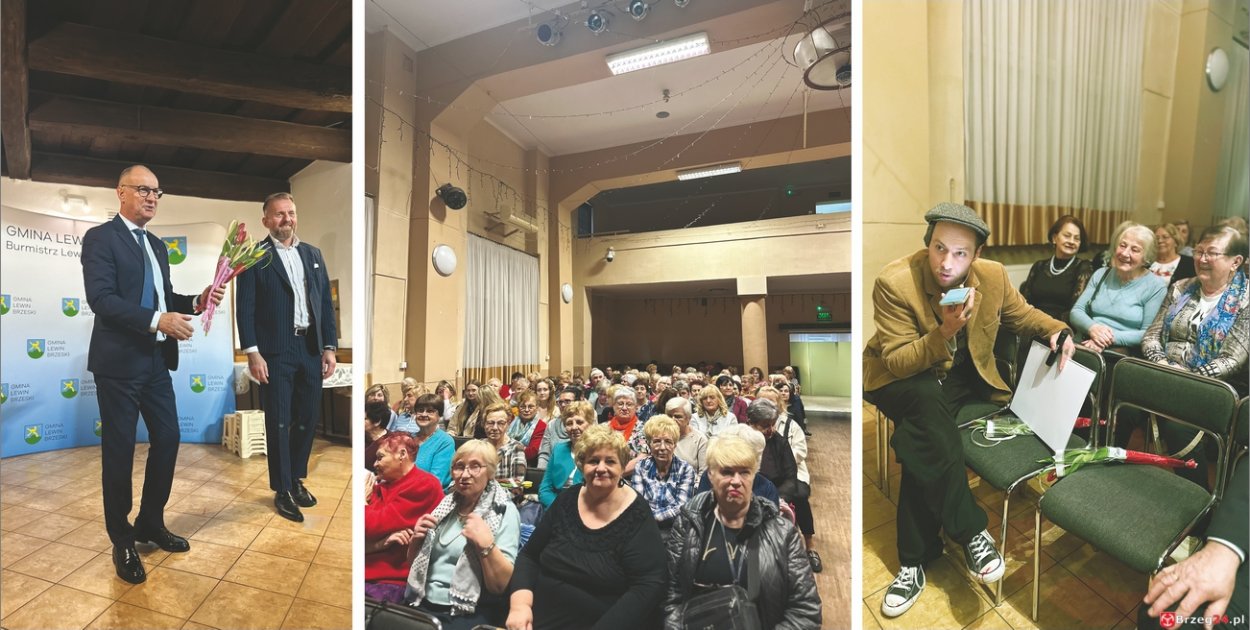 Tulipany i uśmiechy.  Tak świętowano Dzień Kobiet w gminie Lewin Brzeski