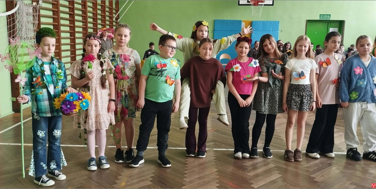 Barwnie i kreatywnie. Tak wiosnę świętowano w PSP Olszanka [galeria zdjęć]
