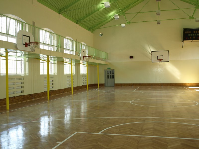 Sala sportowa jak nowa wyremontowano obiekt przy I Liceum Ogólnokształcącym