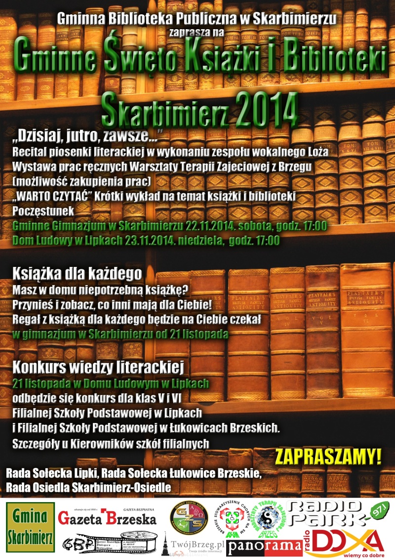 Święto Książki i Biblioteki – Skarbimierz 2014