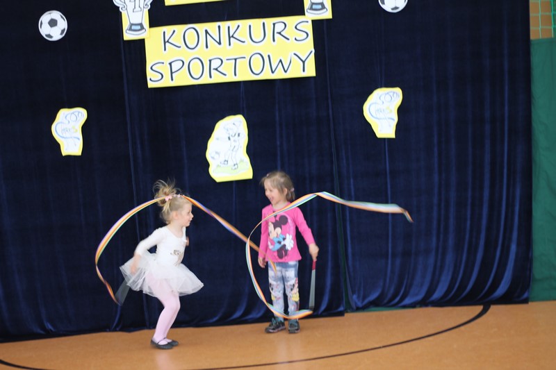 Sportowe talenty w przedszkolu w Mąkoszycach
