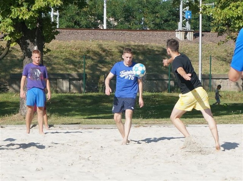 Oranje Plaży nadal mistrzem Beach Soccera