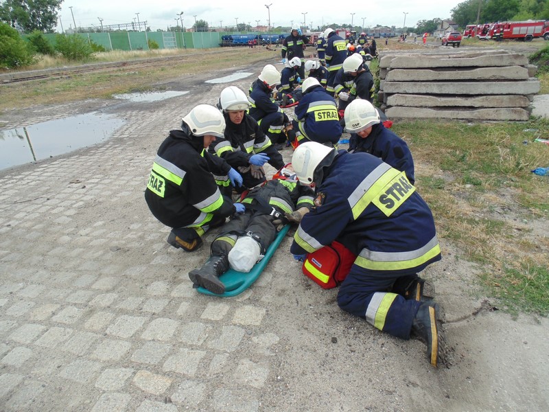 „Bocznica 2015”: 20 osób rannych w wypadku kolejowym w Brzegu