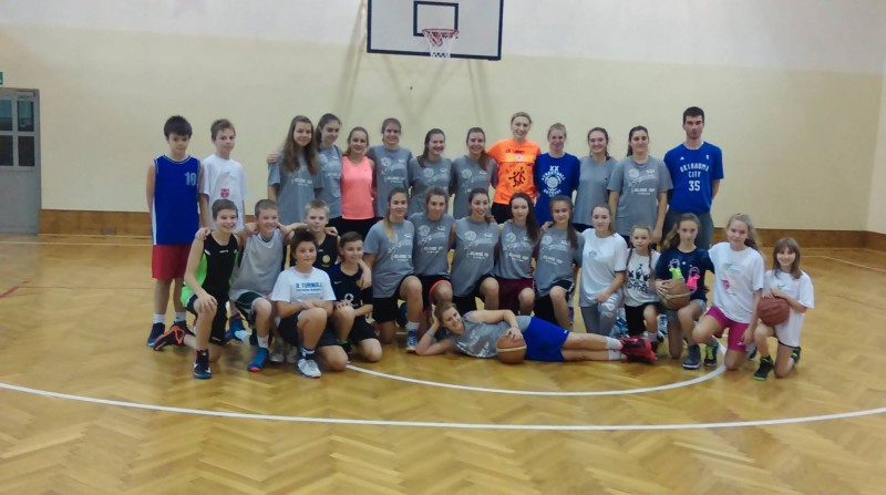 Mistrzyni Europy w Koszykówce Kobiet poprowadziła zajęcia z brzeską młodzieżą!