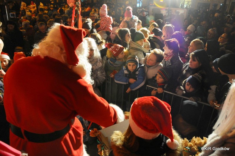 Mikołaj z wizytą w Grodkowie [fotorelacja]