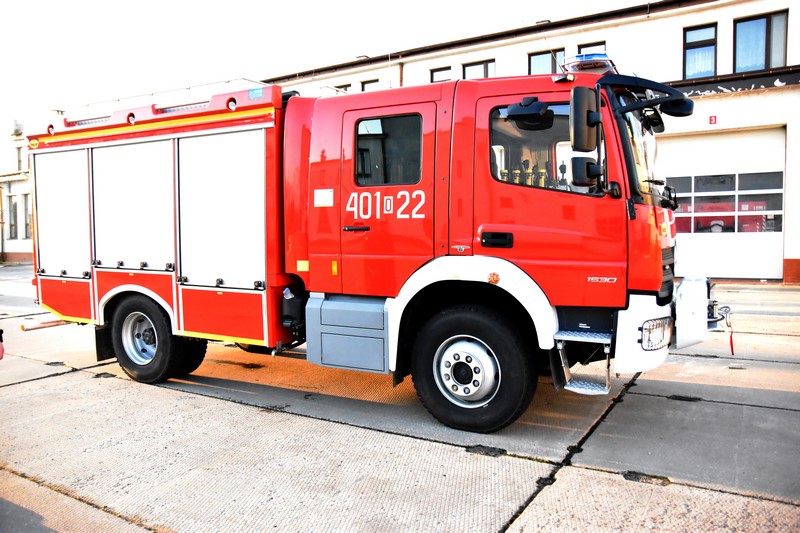 Nowy wóz bojowy dla strażaków z Brzegu