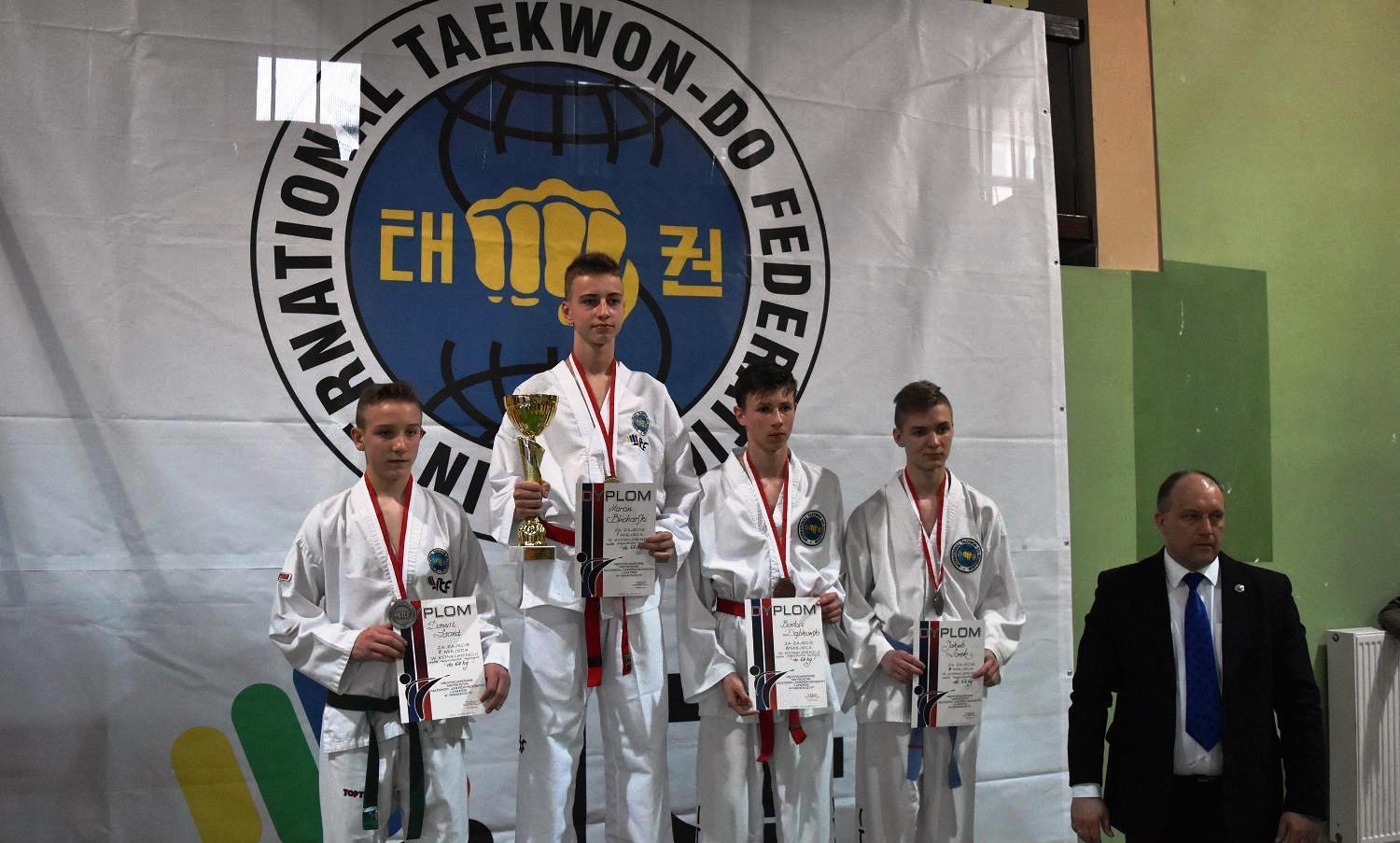 Medale i wyróżnienia dla brzeskich zawodników z Klubu Centrum Taekwon-do I.T.F.