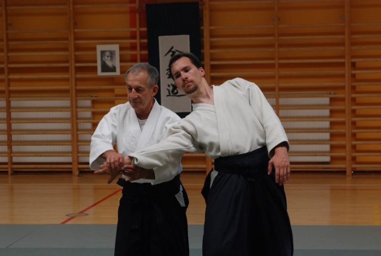 Herve Guenard poprowadził seminarium aikido w Brzegu