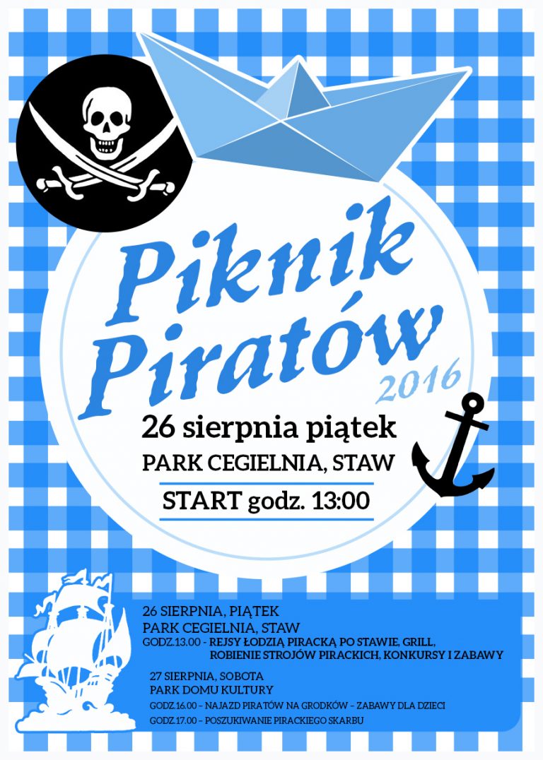 Piknik Piratów na zakończenie wakacji w Grodkowie
