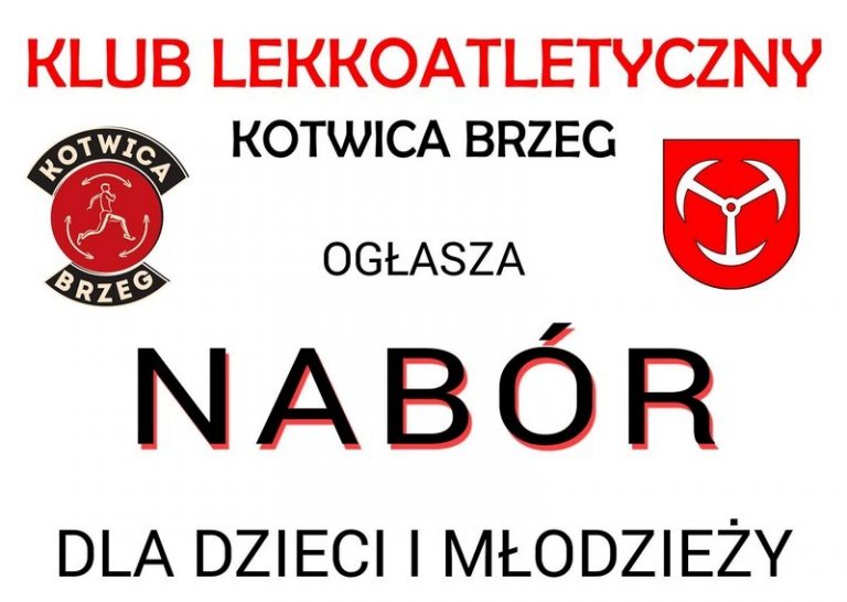 Dołącz do Klubu Lekkoatletycznego Kotwica Brzeg!