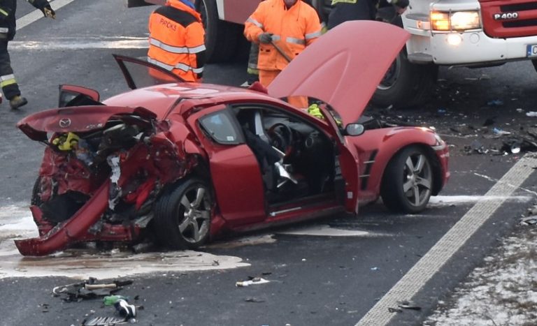 Pięć osób rannych w wypadku na autostradzie A4 pod Brzegiem